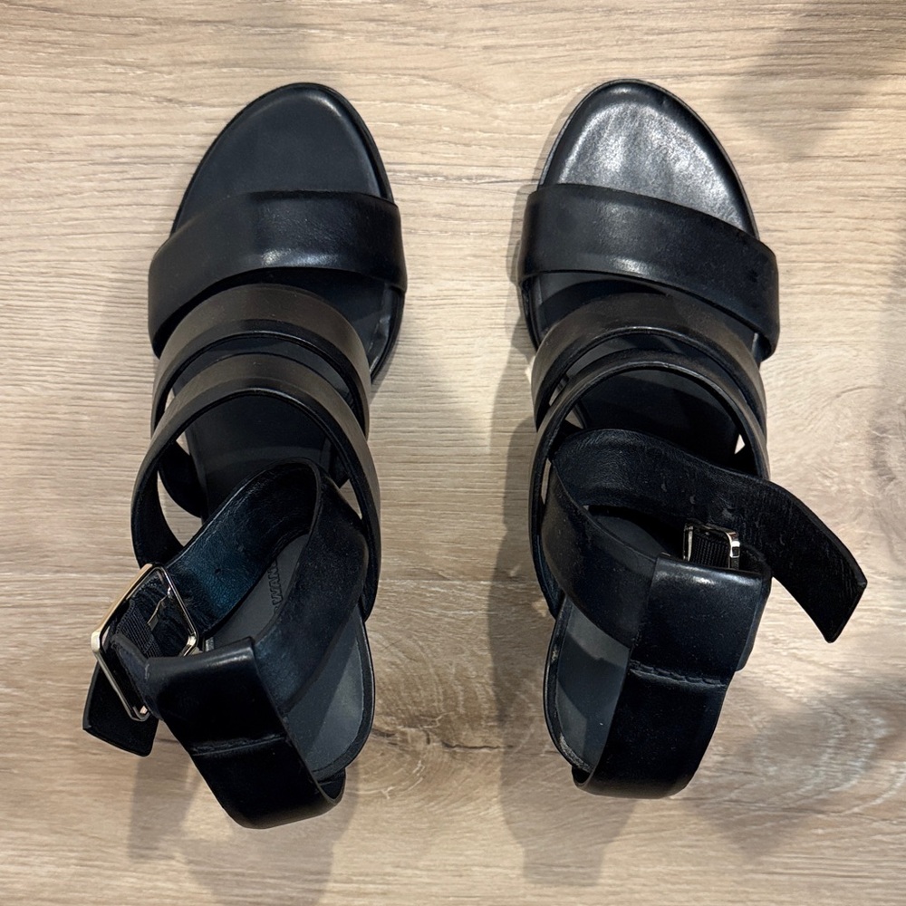 Alexander Wang Black Strappy Sandals